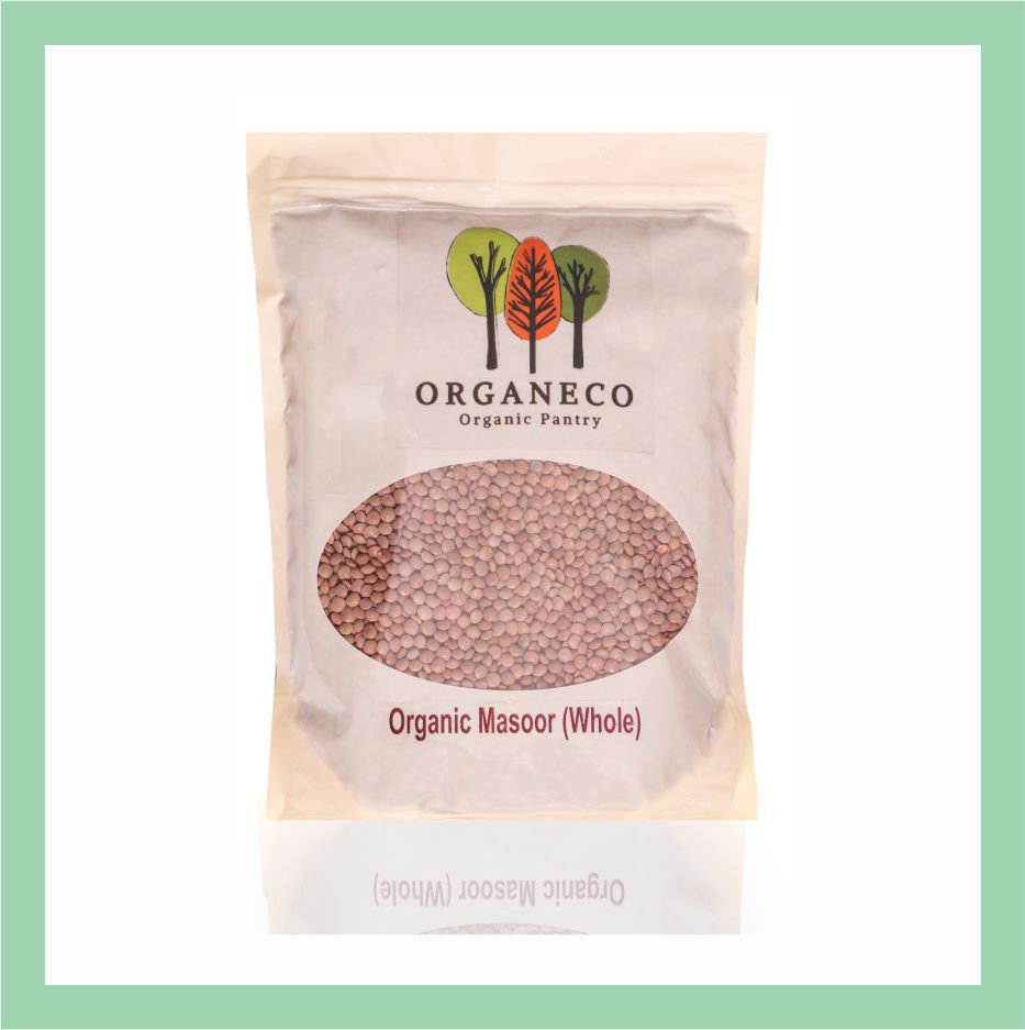 Organic Masoor (Whole)